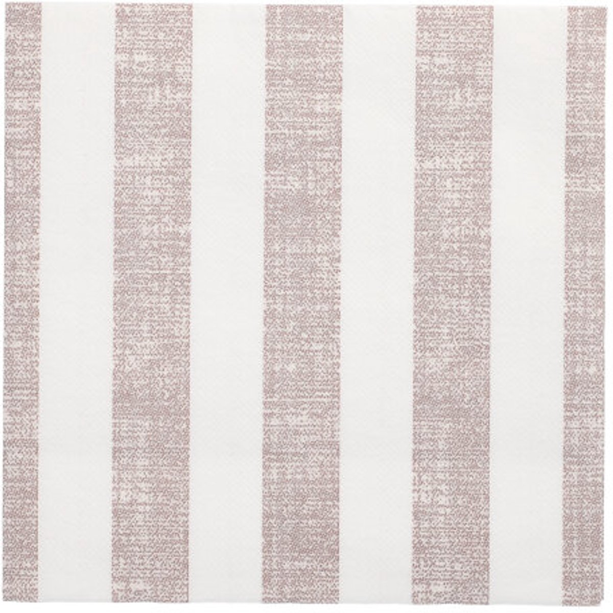50 Servetten ROYAL Collection 1/4 vouw 40 cm x 40 cm mocca Lines