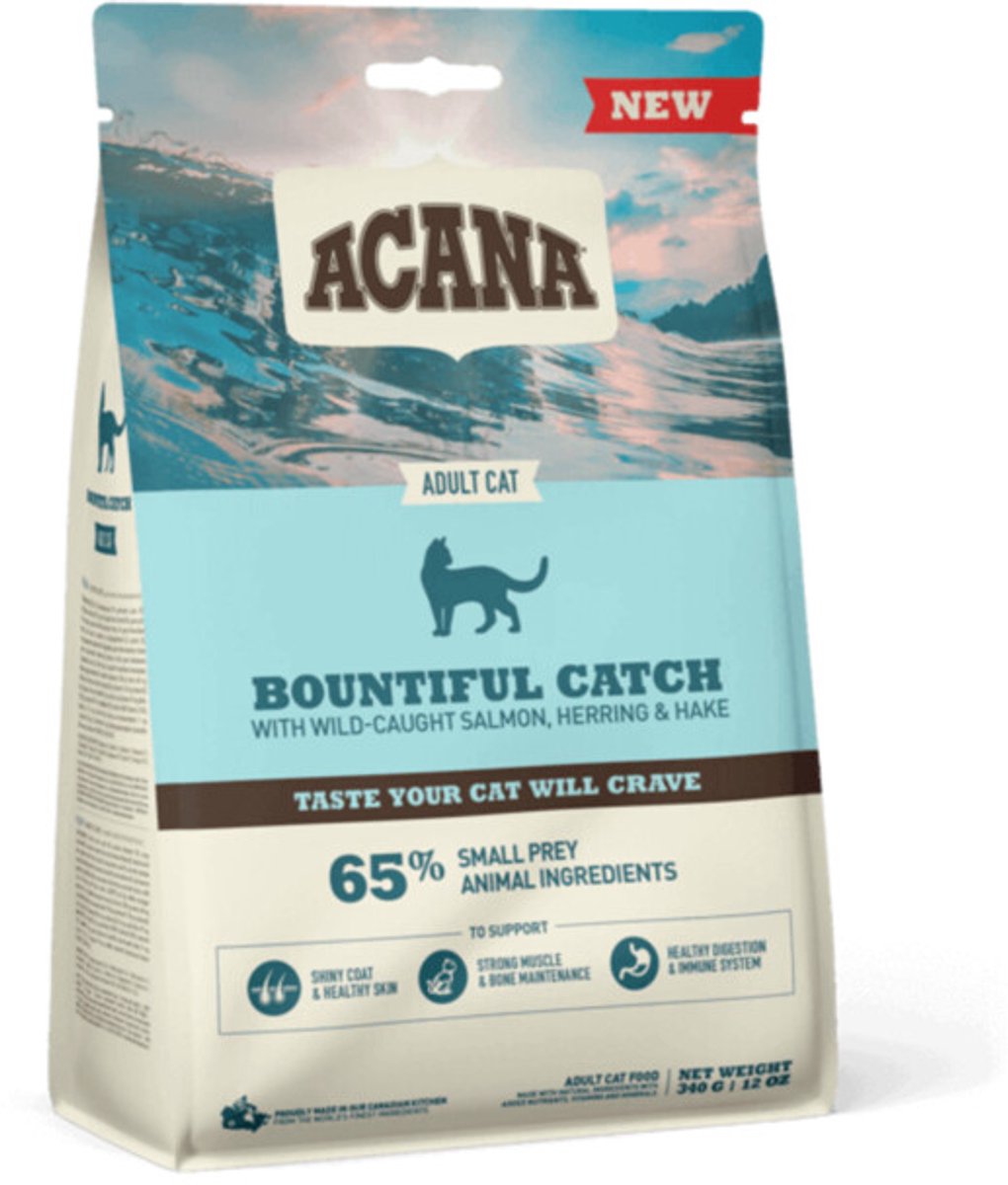 Acana Adult Cat Bountiful Catch kattenvoer 1,8 kg
