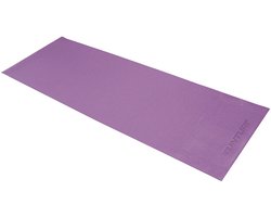 Tunturi PVC Yogamat - Fitnessmat 4mm dik - Paars - Incl. gratis fitness app