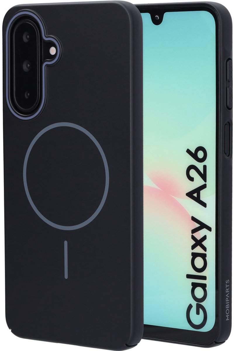 Mobiparts Slim Line Case geschikt voor Samsung Galaxy A26 - MagSafe Onyx - Zwart