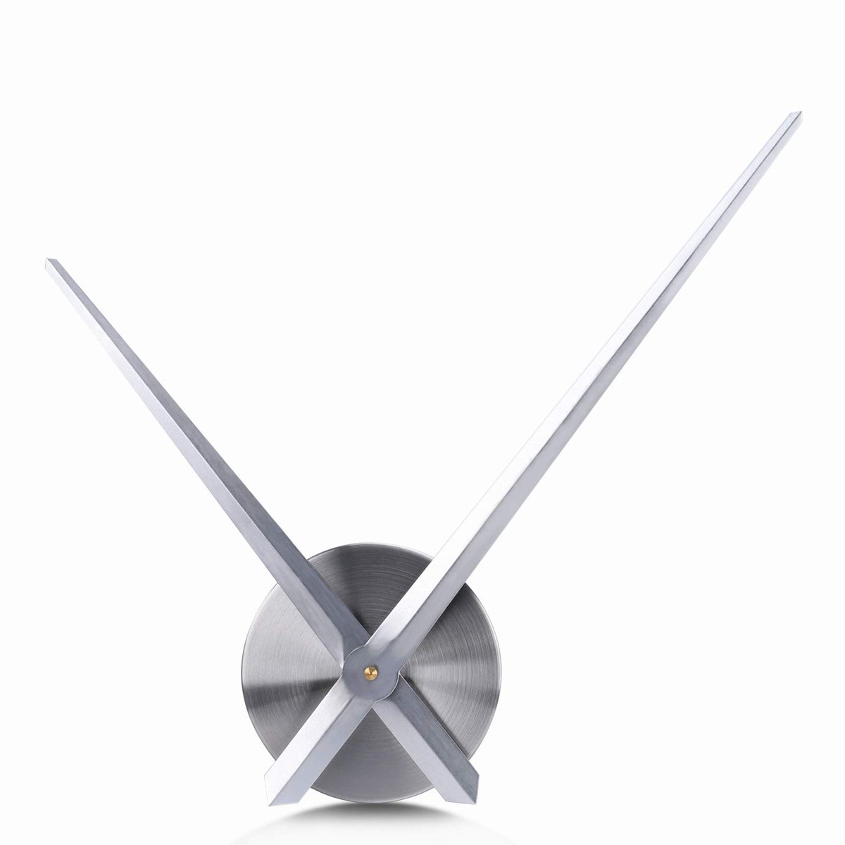 DIY Wandklok Grootformaat – Moderne Quartz Klok met Stille Uurwerk en Metalen Wijzers – Creatieve Muurdecoratie & Geschenk