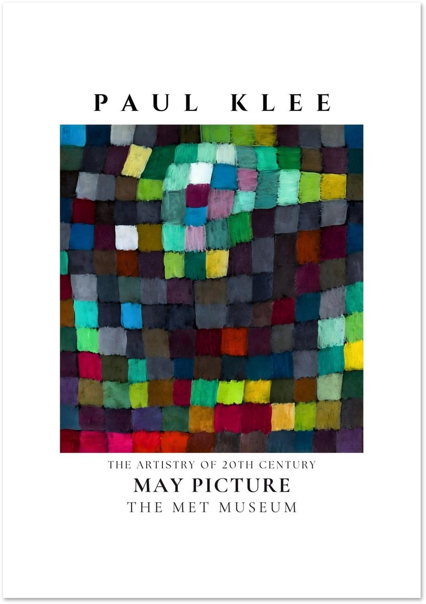 Paul Klee - May picture Poster 50x70 cm - exclusief lijst