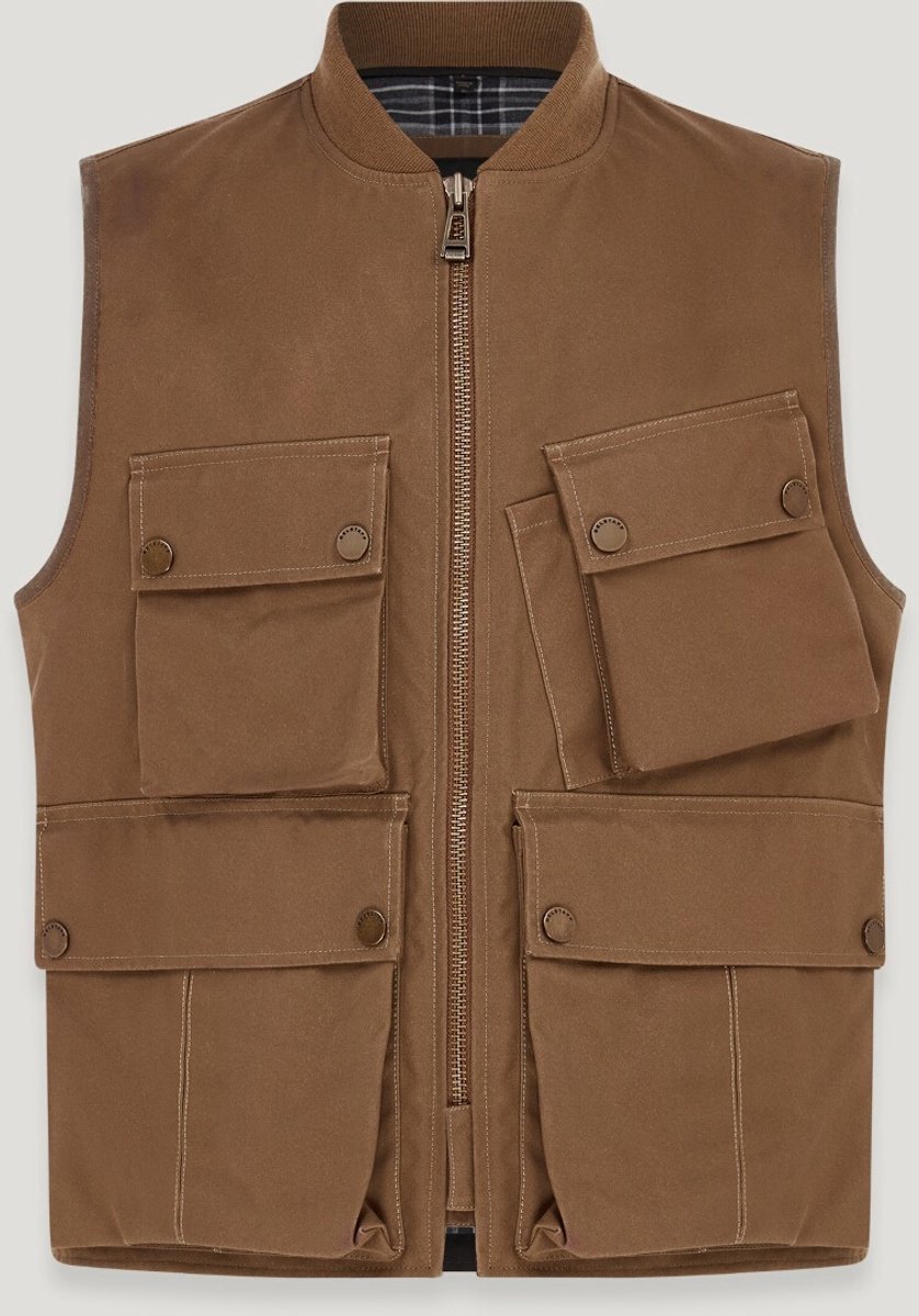Belstaff Windermere Zandkleurig Motorvest - Jas