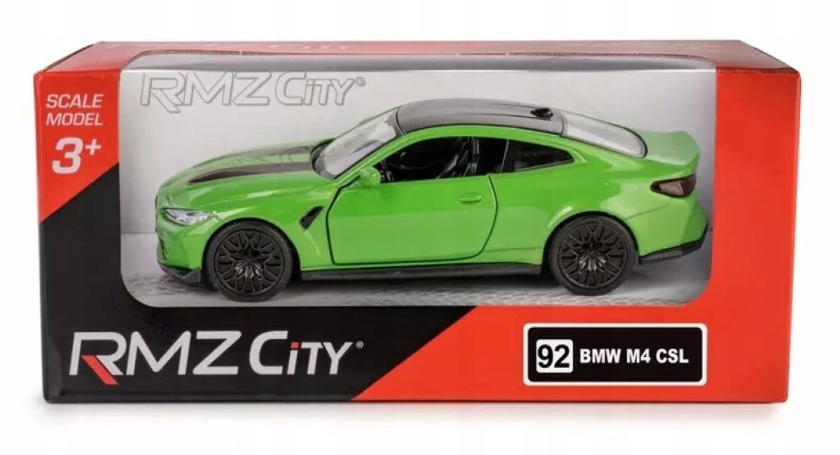 RMZ BMW M3 CSL 2023 Speelgoedauto Groen