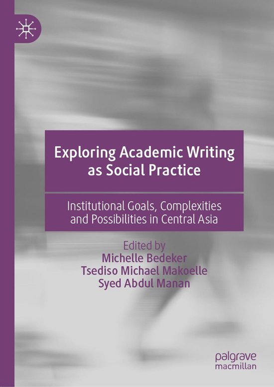 Social Sciences (R0) - Exploring Academic Writing as Social  ... - cover
