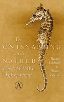 Boek met de titel 'De Ontsnapping van de Natuur' en een zeepaardje.