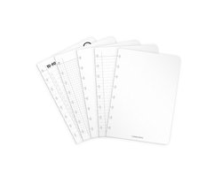 Correctbook A5 Extra Pagina’s Mix – Uitbreidingsset – 5 herbruikbare, uitwisbare bladen