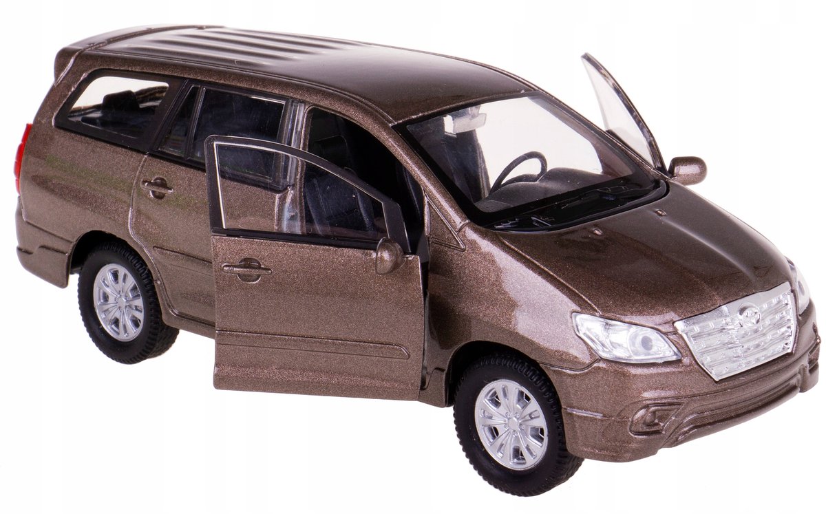 Wally Toyota Innova modelauto Metaal 1:34/39 - Bruin