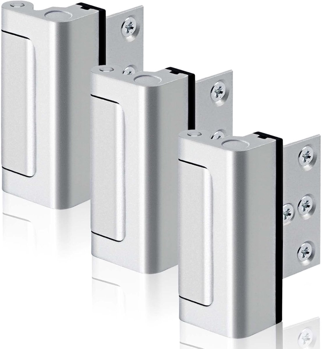Image of 3 Stuks Home Security Deurversterkingslot - Kindveilig, Veiligheidsoplossing voor Thuis
