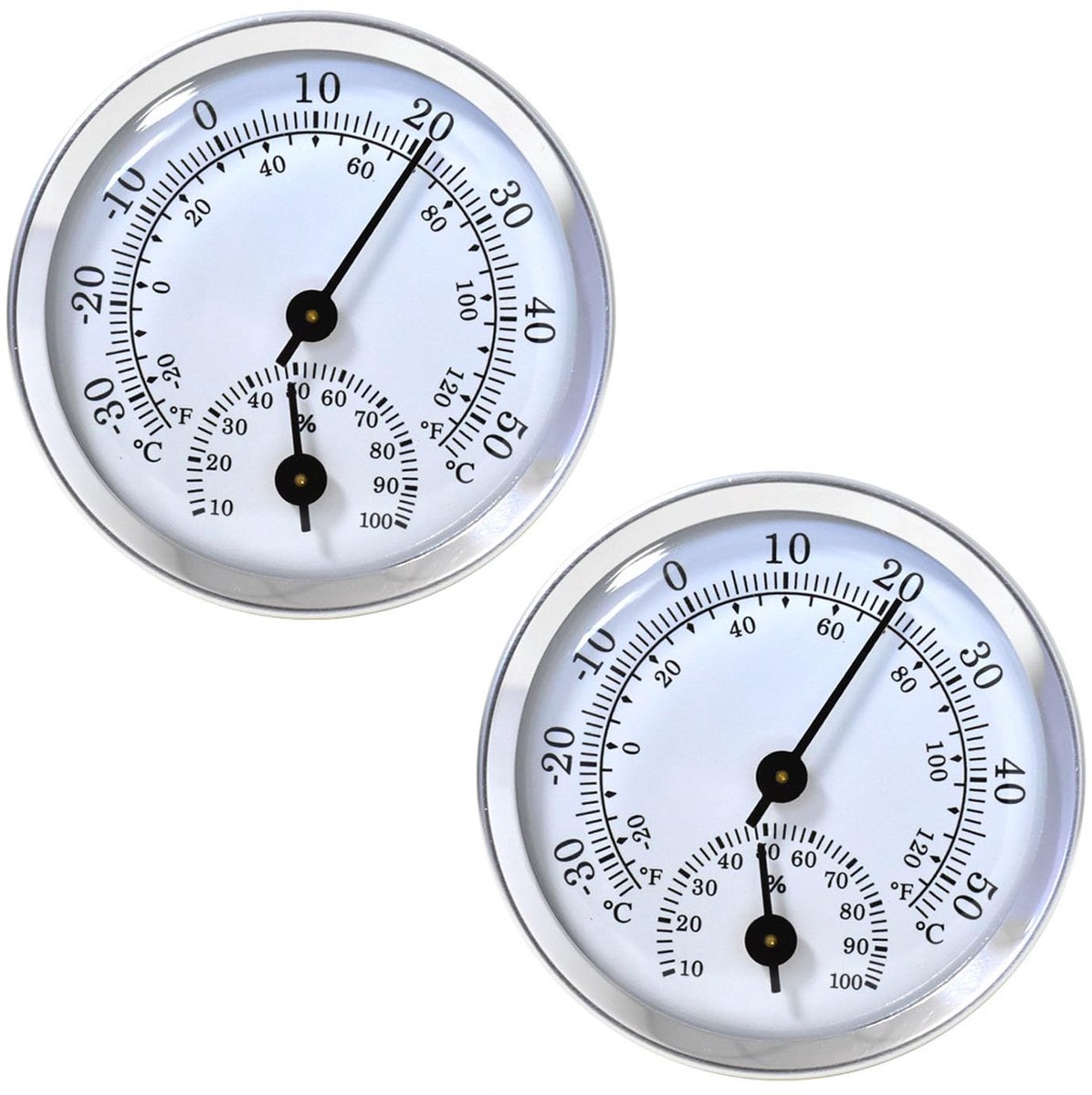 2-in-1 Hygrometer en Thermometer voor Thuis | Compact en Nauwkeurig | Geschikt voor Huis, Tuin en Kas