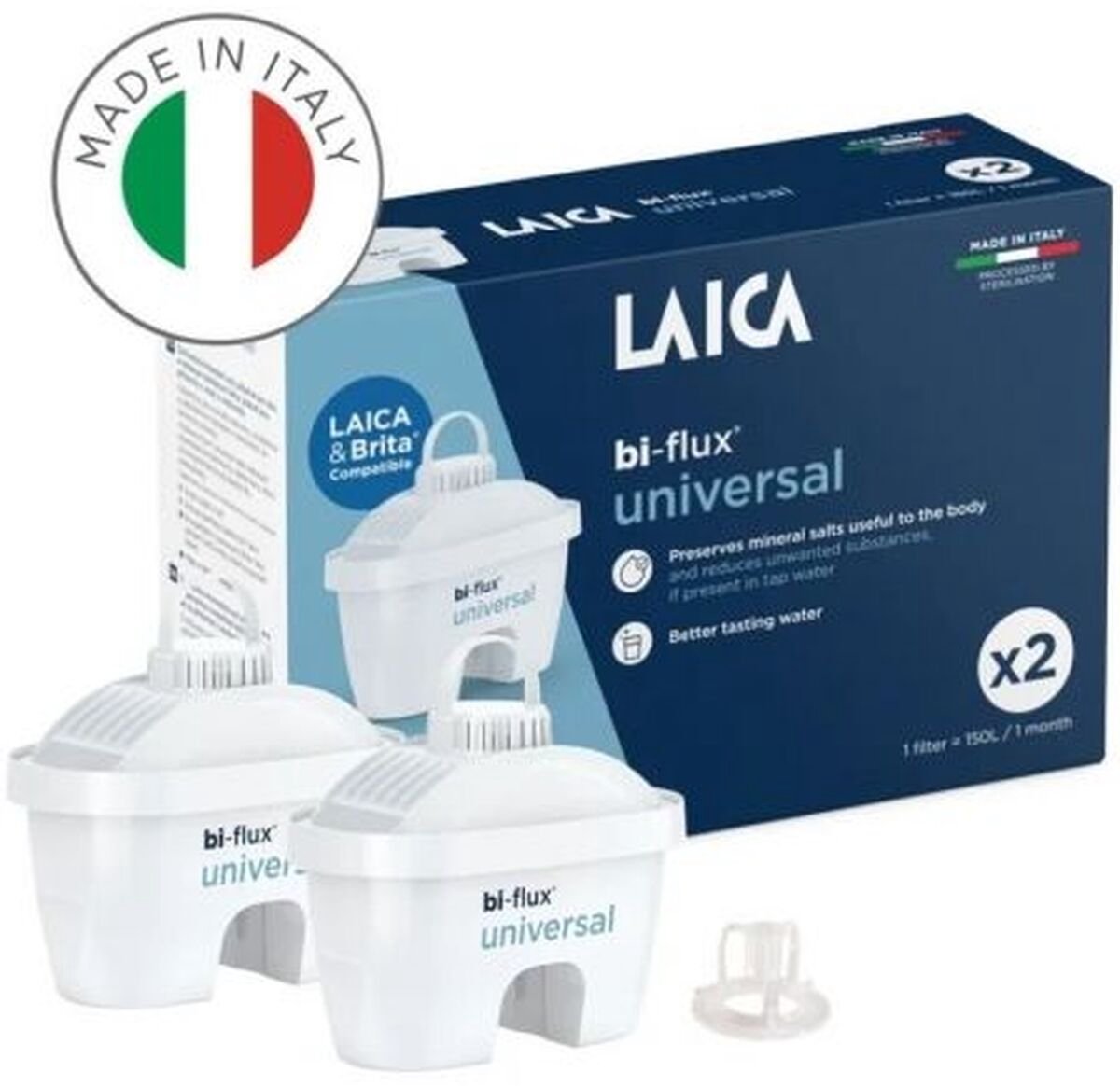 Waterfilter LAICA SLIM F2 2 Onderdelen