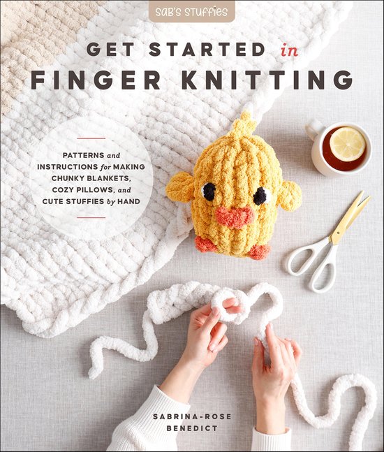 Get Started in Finger Knitting - cover