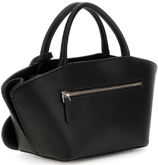 GUESS sac à main sac à épaule bandoulière Bolena Mini Satchel Bag Black noir