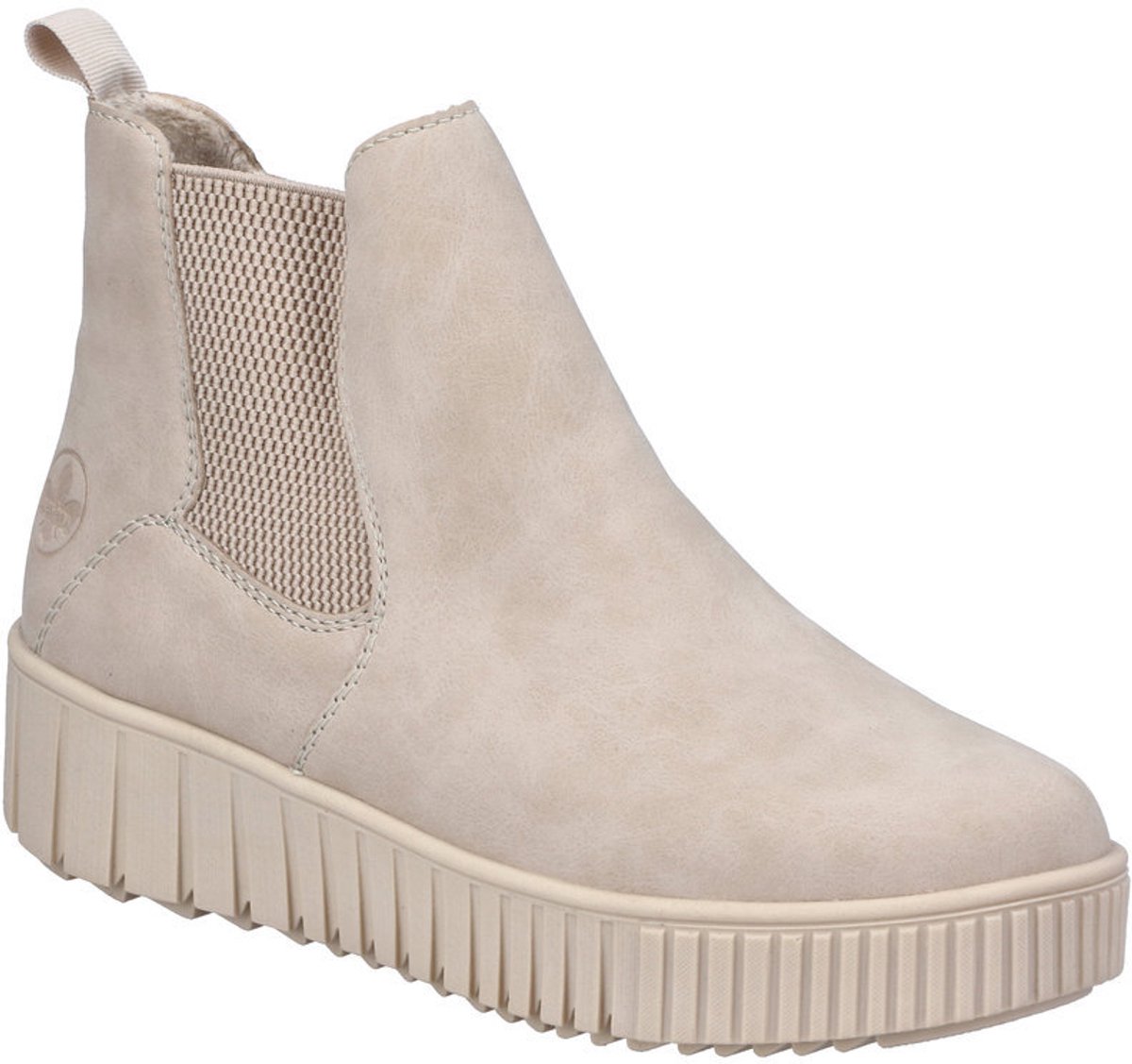 Rieker Dames Y6151 63 Chelsea Boots Beige