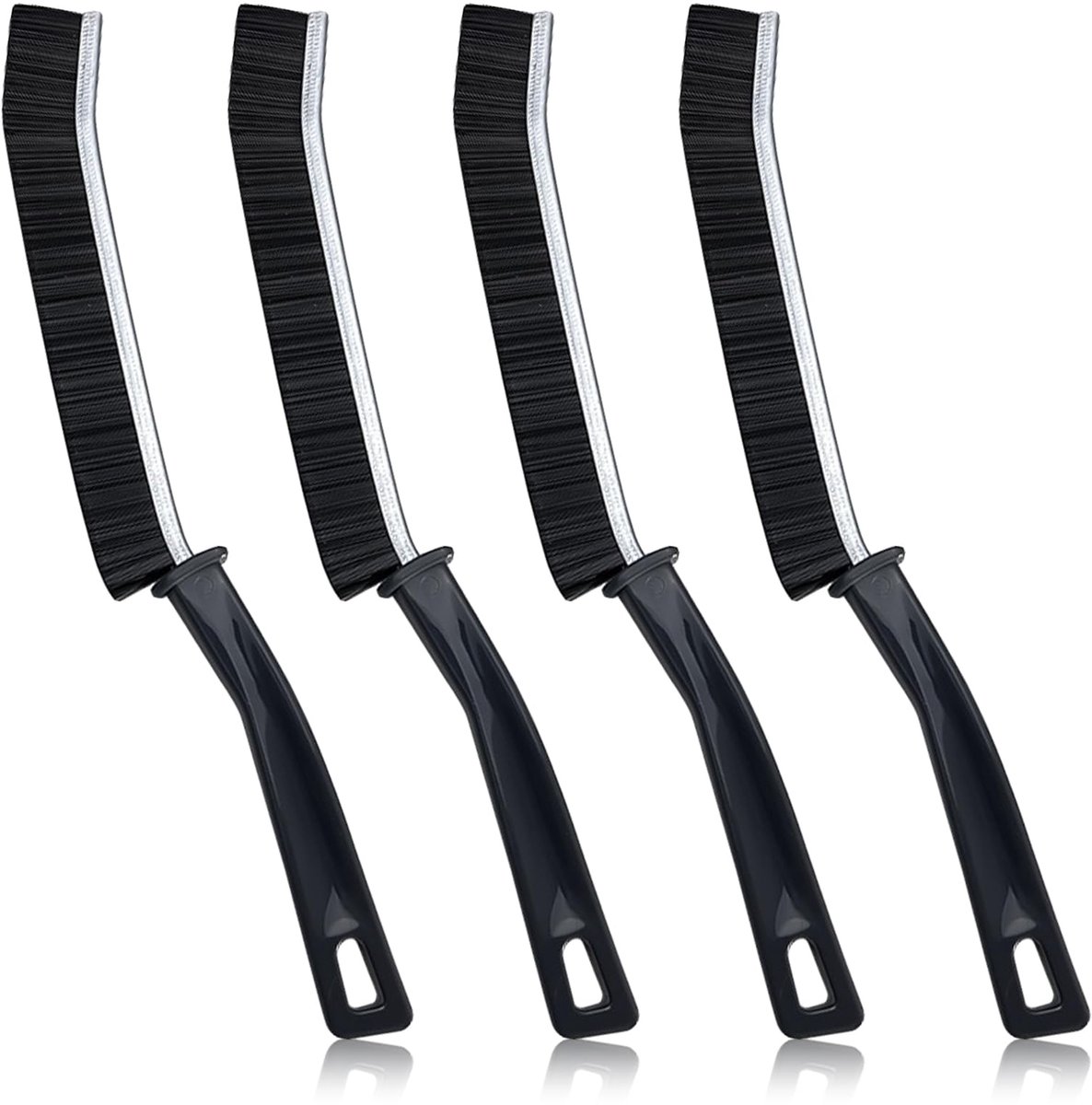 Ibenzoa® Set van 4 multifunctionele borstels voor grondige reiniging van nauwe ruimtes