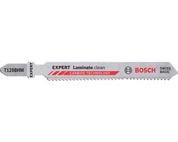 Bosch Accessories 2608900542 Expert 'Laminate Clean' T128 BHM decoupeerzaagblad, 3 stuks 3 stuk(s)