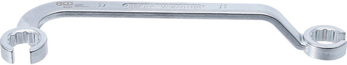 BGS Ringsleutel, open voor dieselinspuitleidingen 17 mm