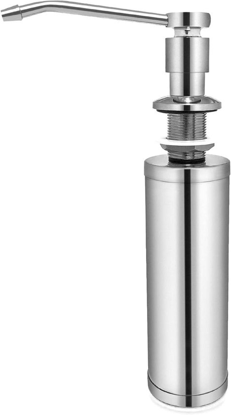 BGL wandgemonteerde 304 roestvrijstalen zeepdispenser voor decor (rond, goud