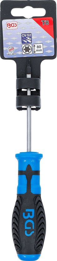 Bgs Schroevendraaierset Met Wissellemmets Torx En Torx Plus Met Boring 8 Delig