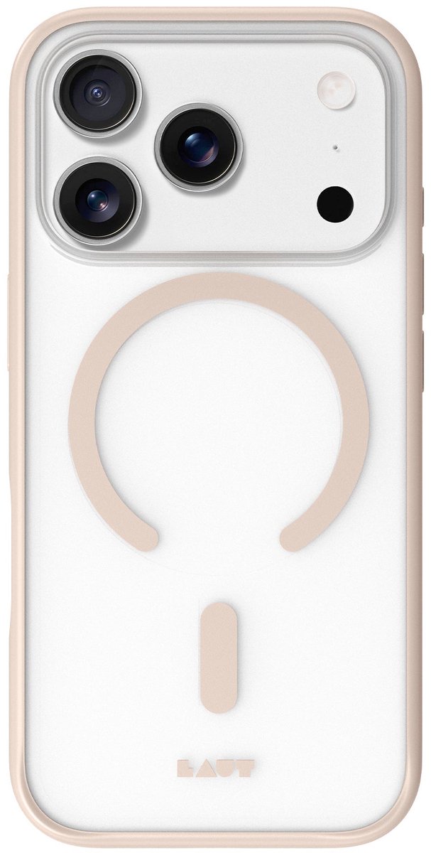 LAUT HUEX PROTECT mobiele telefoon behuizingen 17,5 cm (6.9") Hoes Beige, Transparant