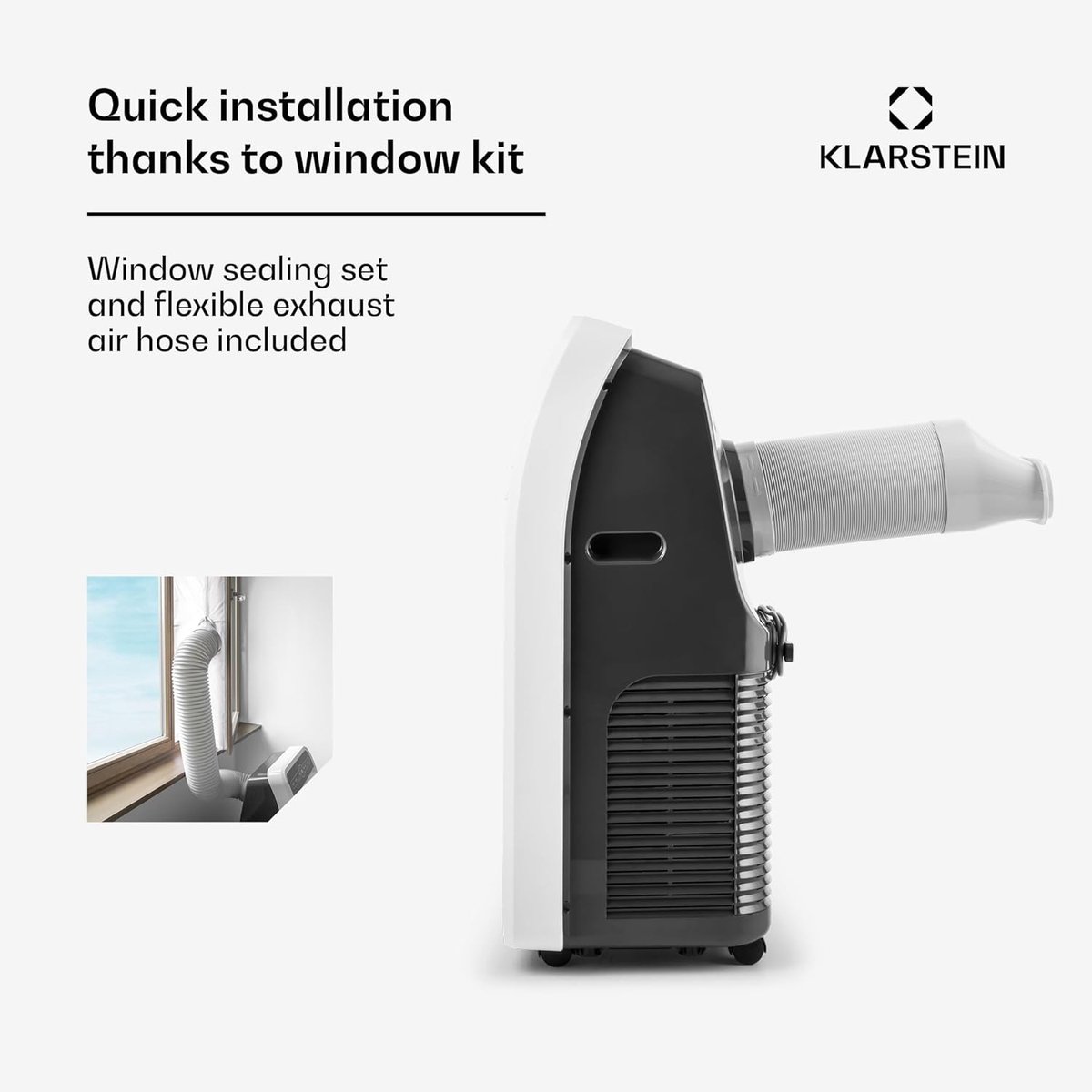 Mobiele Airco 3-in-1 met Ventilator en Ontvochtiger - 9000 - afbeelding 3