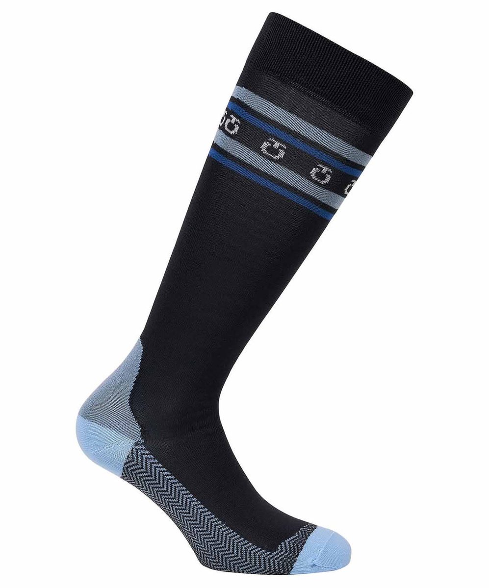 Sokken Lightweight stripe Lightblue (797C) - M | Paardrijsokken