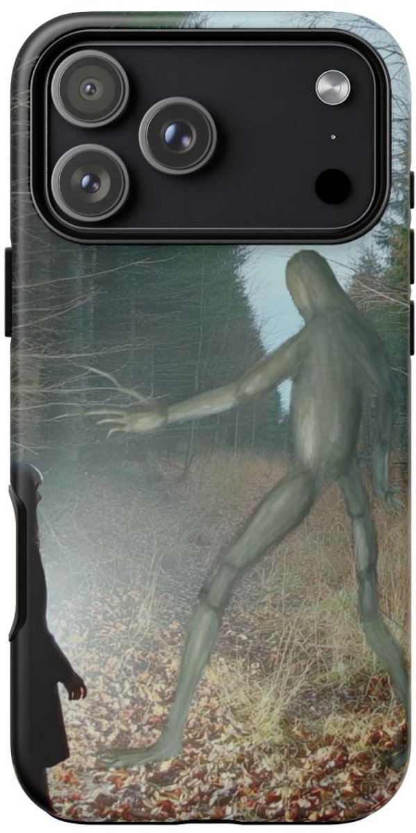 Mysterieuze Bosontmoeting – Telefoonhoesje Geschikt voor iPhone 17 Pro Max