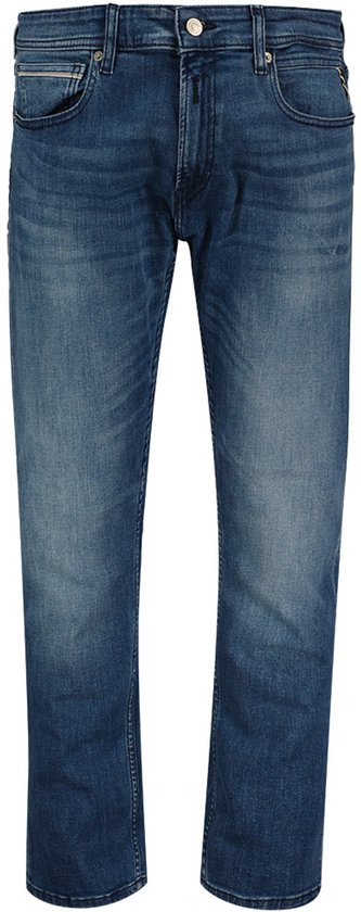Replay Pantalons Jeans Homme Grover Regular/Straight Fit Blauw Adultes
