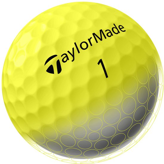 Golfballen Taylormade Speed Soft Geel van TaylorMade — afbeelding 5