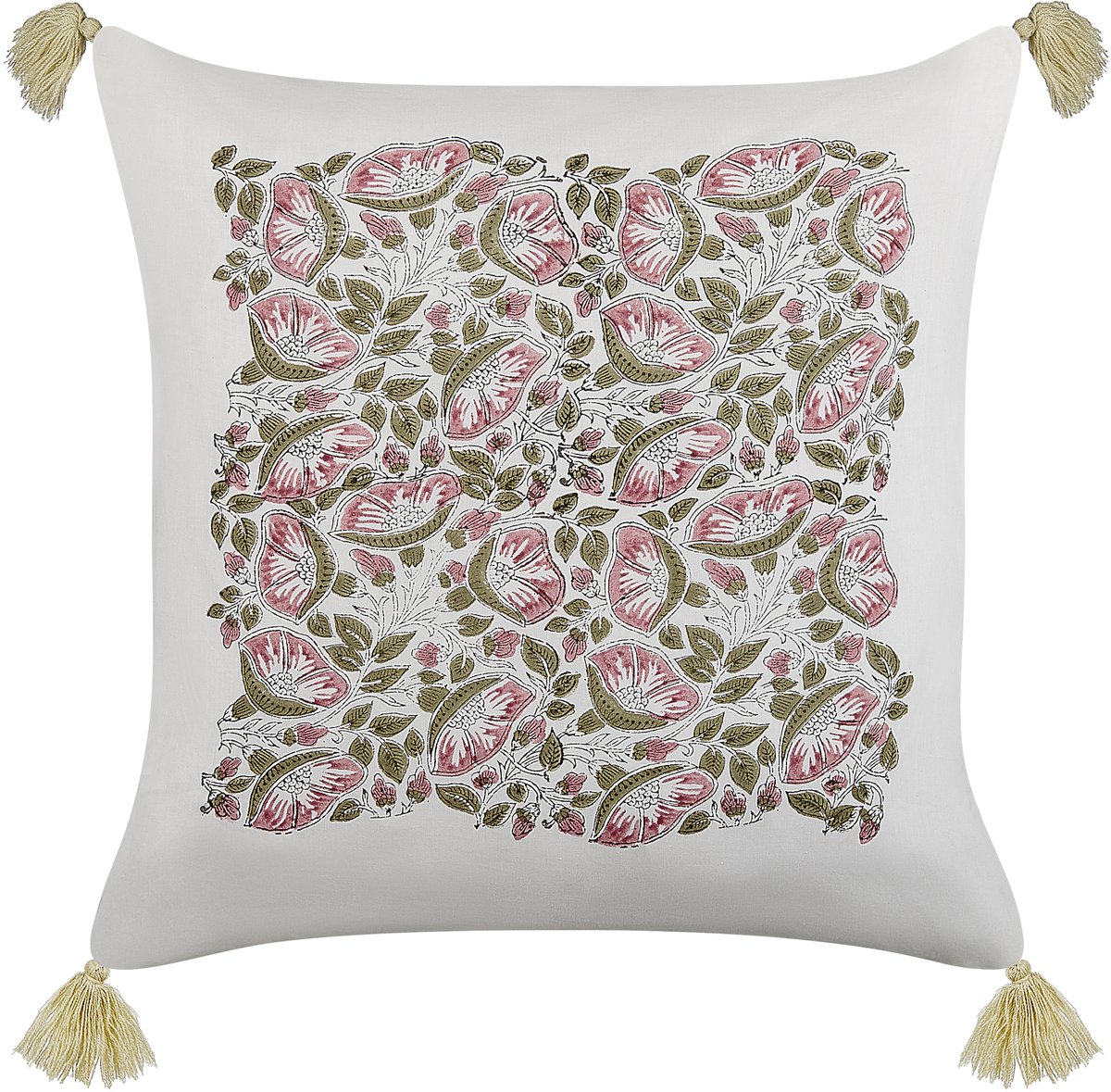 Beliani CARISSA - Sierkussen - Multicolor - 45 x 45 cm - Katoen Meerkleurig