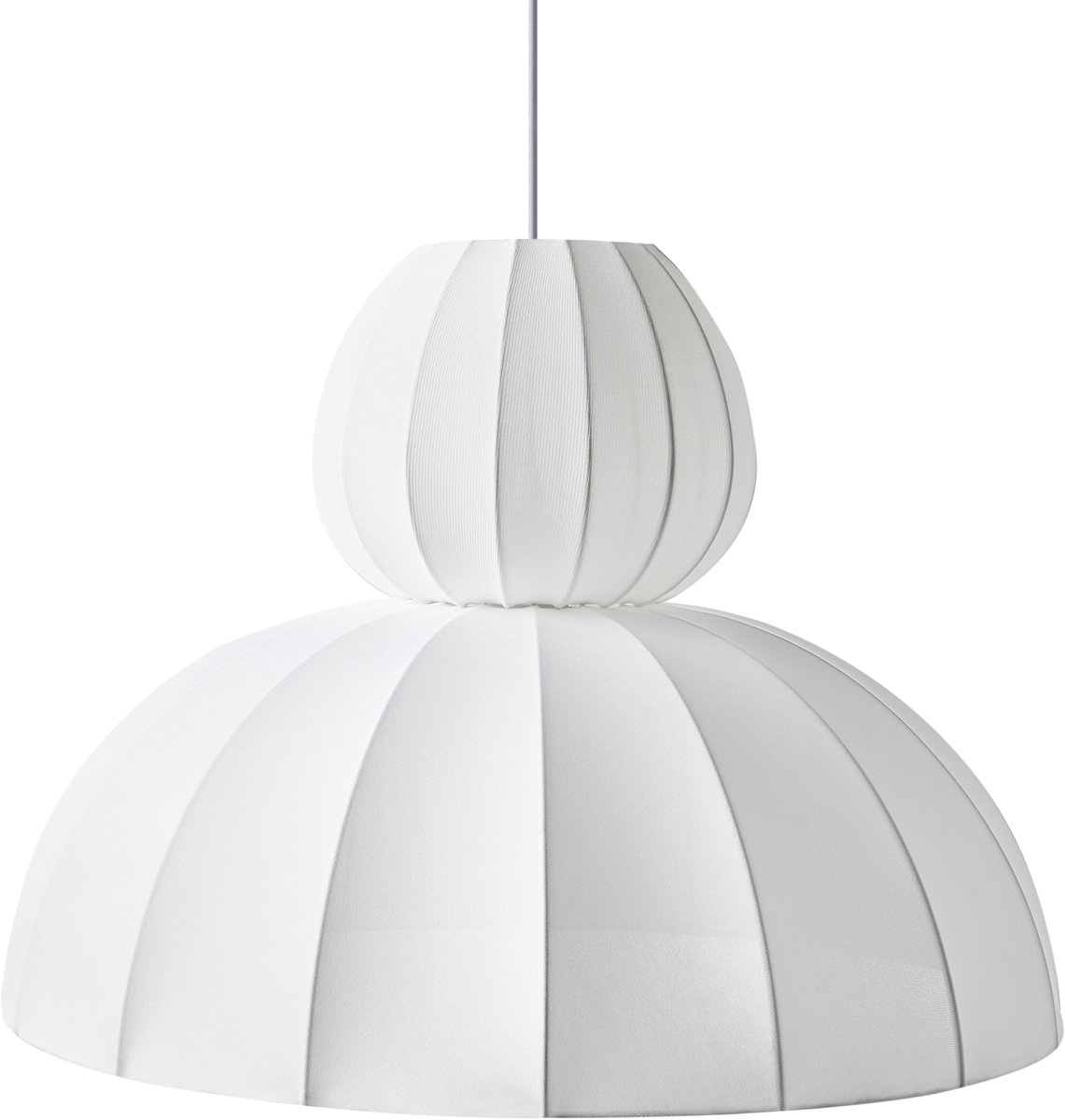 GOELETTE - Hanglamp - Wit - Kunstzijde