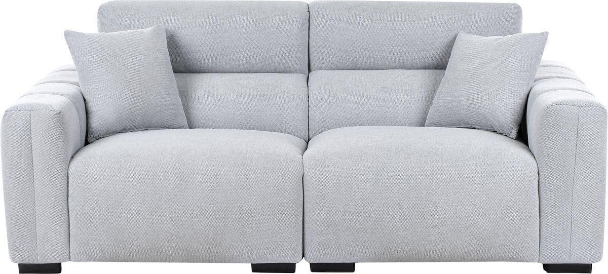 FAUSKAN - Driezitsbank - Lichtblauw - Polyester