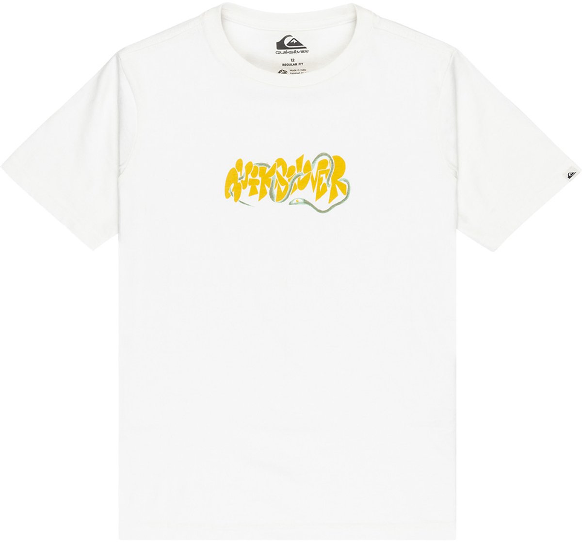 Quiksilver Evo Bloomsday T-shirt Met Korte Mouwen 8 Years Jongen Wit