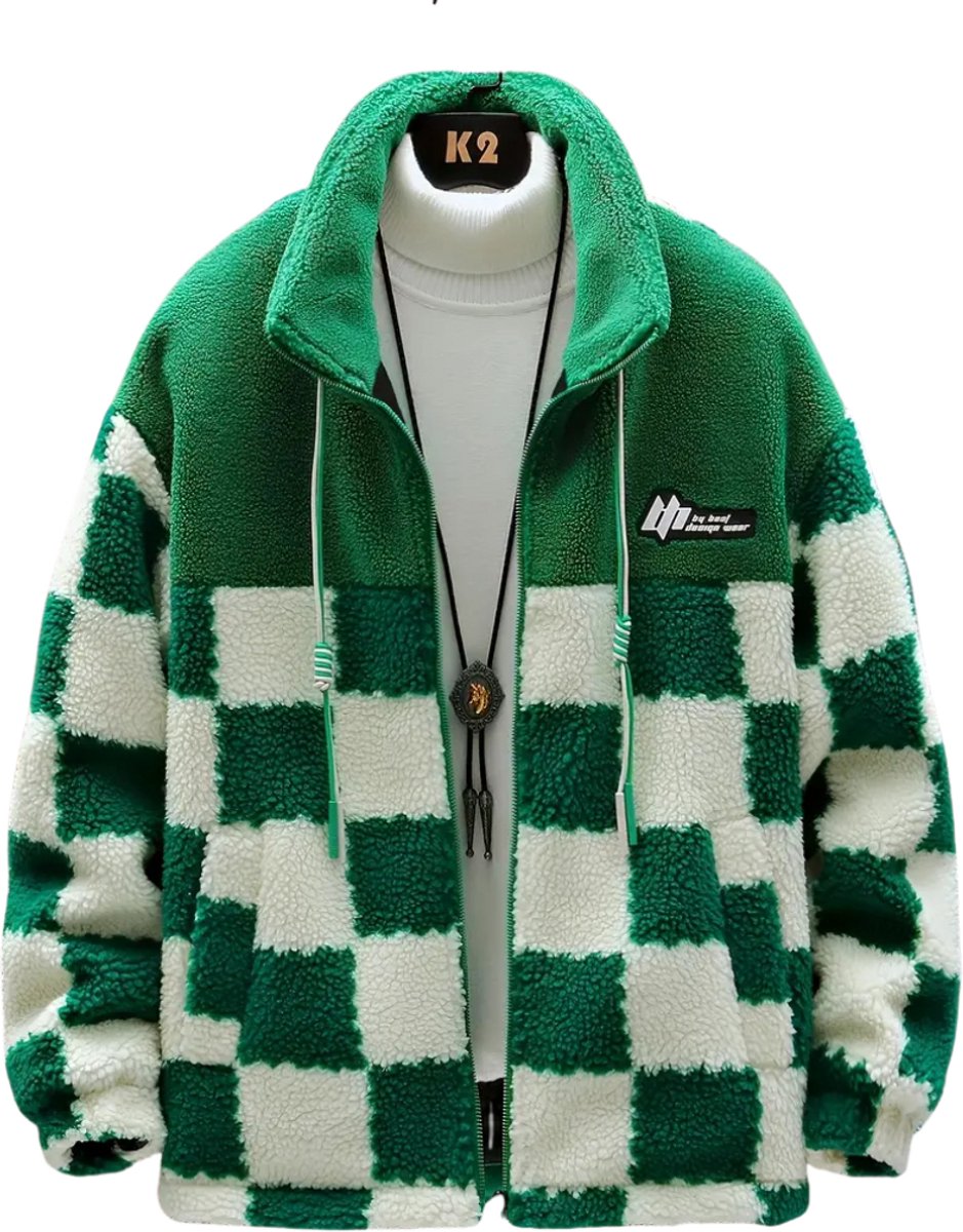 Bovista Winterjas Heren Parka Winter Jas Volwassen Stijlvol Groen