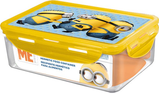 Minions Bewaardoos met Clips 1070ml