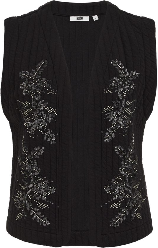 Gilet femme WE Fashion à paillettes bol