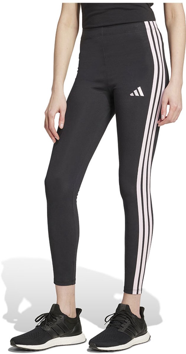 Adidas Essentials 3 Stripes Cotton Leggings 2XL Vrouw Zwart