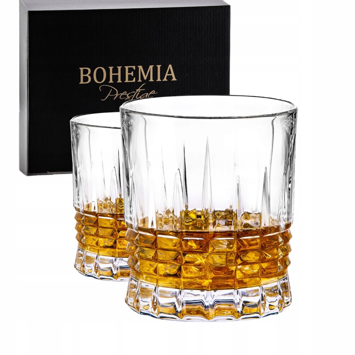 Bohemen Prestige Perfecto Whiskyglazen 6 stuks, 300ml, kristalglas