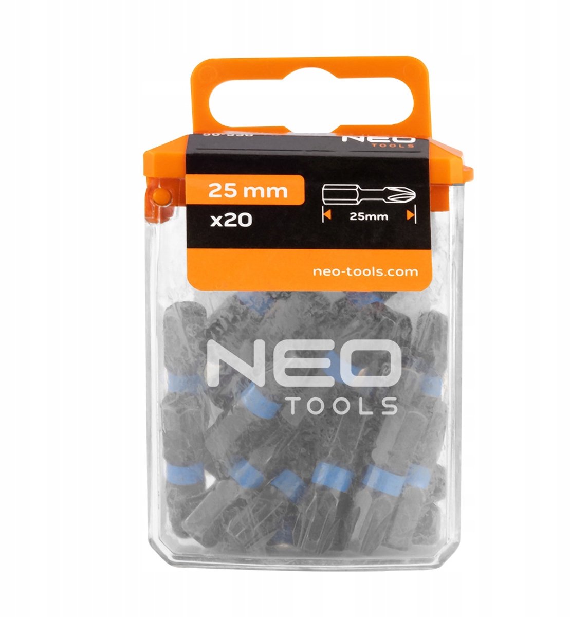 NEO TOOLS Slagbits PZ4 x 25mm - 20 Stuks - Staal S2