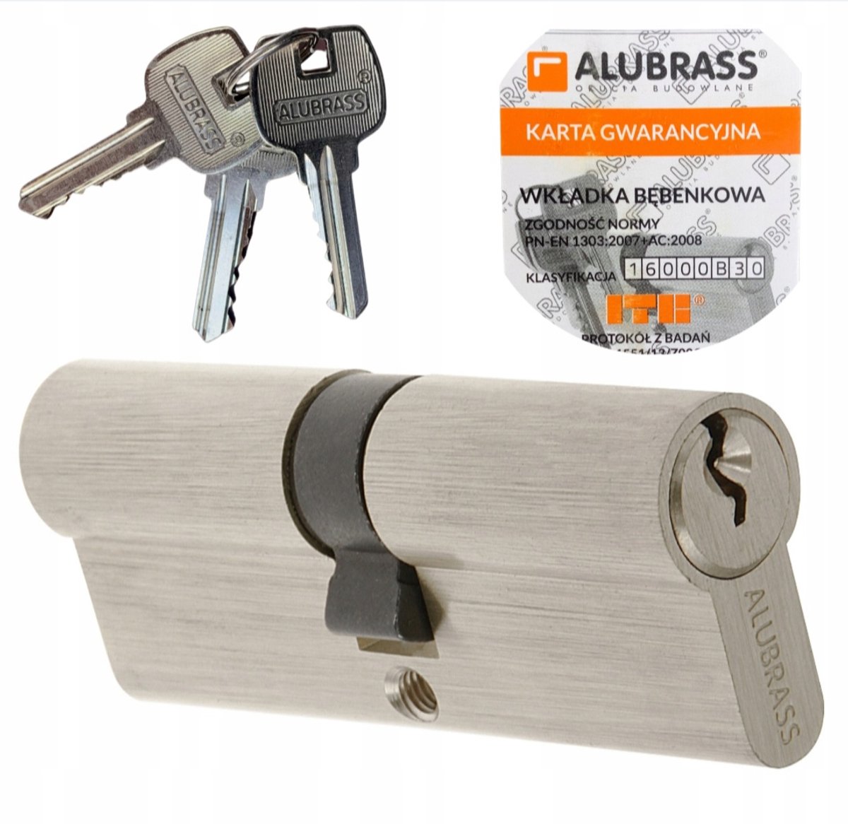 Alubrass Cilinderslot 40/30 Nikkel Satijn - Veiligheid en Stijl