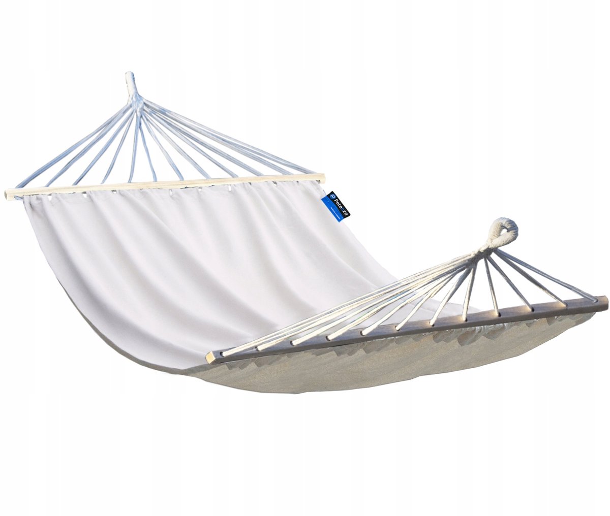 Potenza Hamak Roma 200x120cm Ecru met spreider - Comfortabel en duurzaam