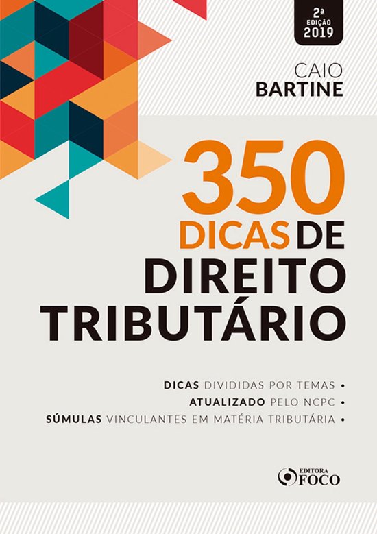 350 Dicas de direito tributário - 2. ed. - 2019 - cover