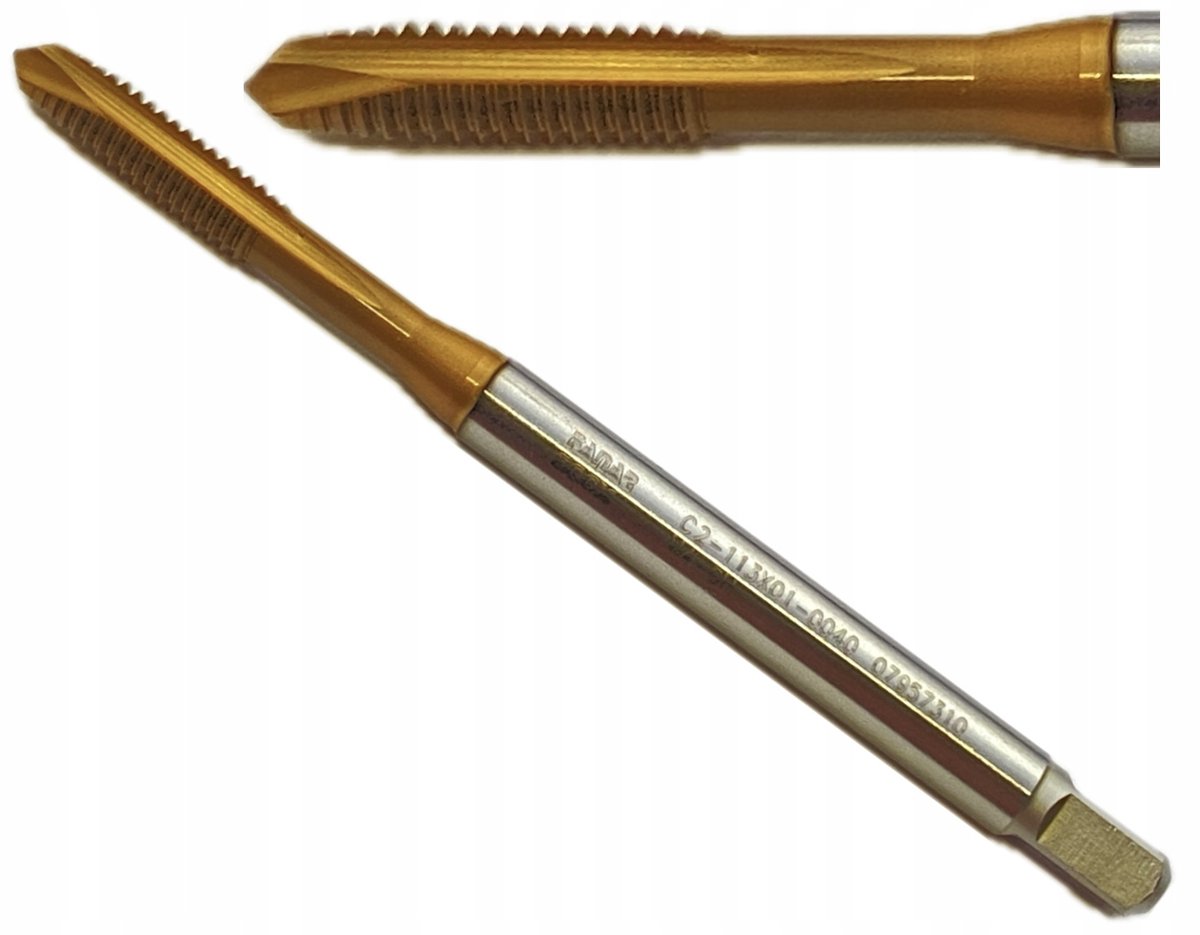 Machinetap M4 HSS-E TIN DIN 371-B 800X Doorlopend