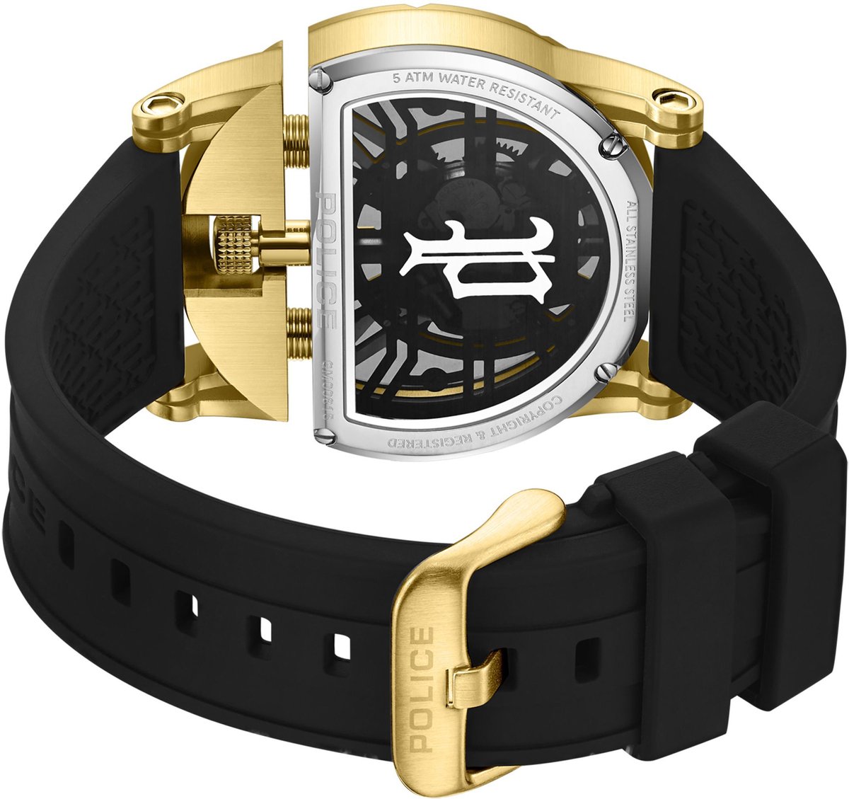 Horloge Daintreee 2.0 Gold - Black