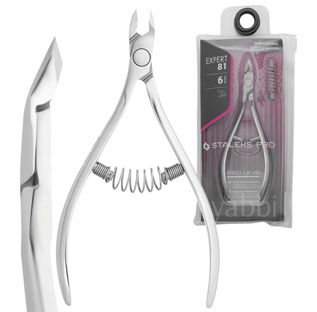 Staleks Expert Nagelriemtang 6mm - Professioneel & Hygiënisch