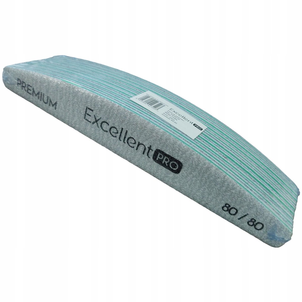 Excellent PRO Zebra Nagelvijlen 80/80 - Set bestaat uit 10 stuks