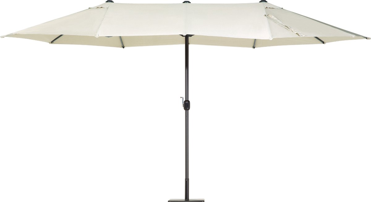 SIBILLA - Parasol - Lichtbeige - 460 cm - Polyester