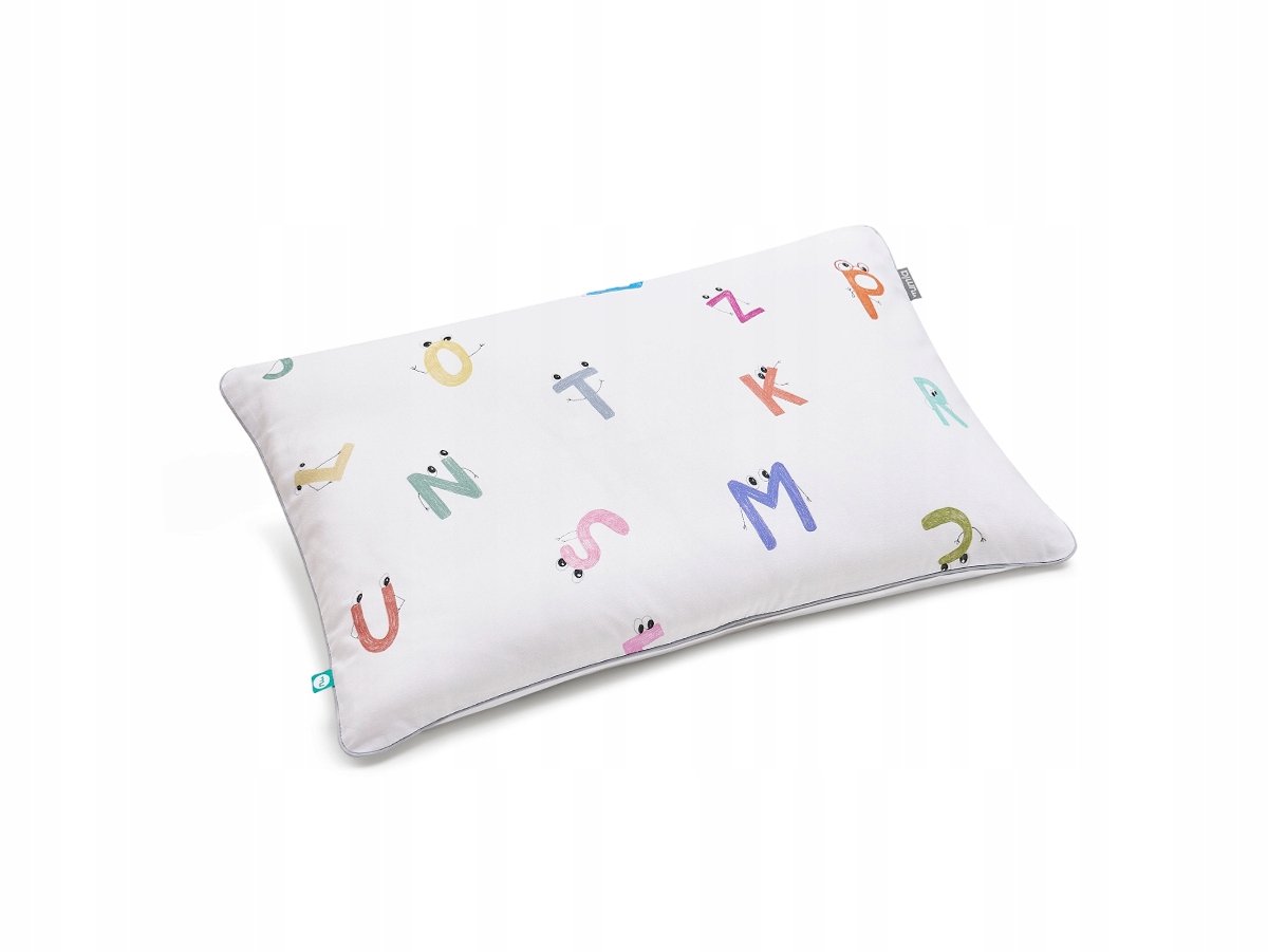 Alfabet Kussensloop 40x40 cm - Zachte Katoen met Rits