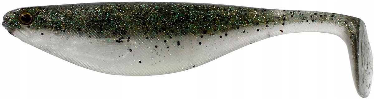 Westin ShadTeez 9cm 7g - Sprankelende Groene Kunstvlieg
