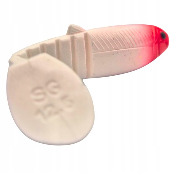 Savage Gear Cannibal 12,5cm 20g Red Head - Zachte Kunstaas Vissen van Merkloos — afbeelding 3